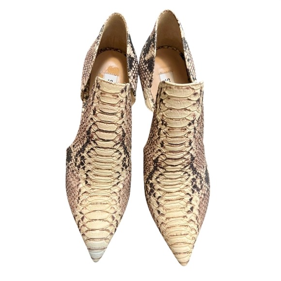 Steve Madden Dolly Pump Snakeskin 7.5. Fall Staple Quiet Luxury Mob Wife Look! - Picture 4 of 7